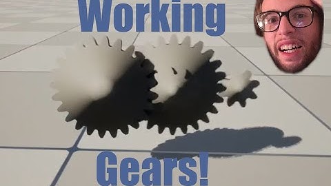 Unreal Engine 5 Procedural Gears Demo