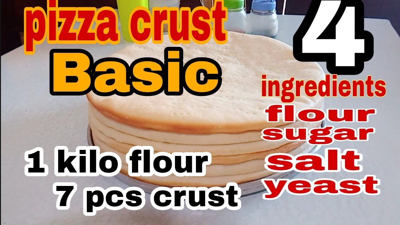 homemade PIZZA CRUST Basic Tutorial | Perfect Pang Negosyo | How to
