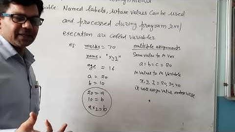 Bare bones of python program