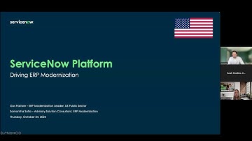ServiceNow Federal Tech Talk - Modernizing ERP Systems Using the ServiceNow Platform