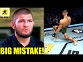 Khabib reveals one BIG MISTAKE that Conor McGregor did in his trilogy fight versus Dustin Poirier