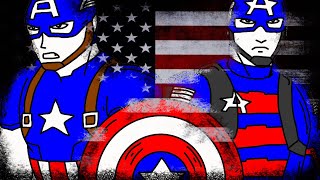 Captain America: Steve Rogers VS John Walker - Flipaclip Animation