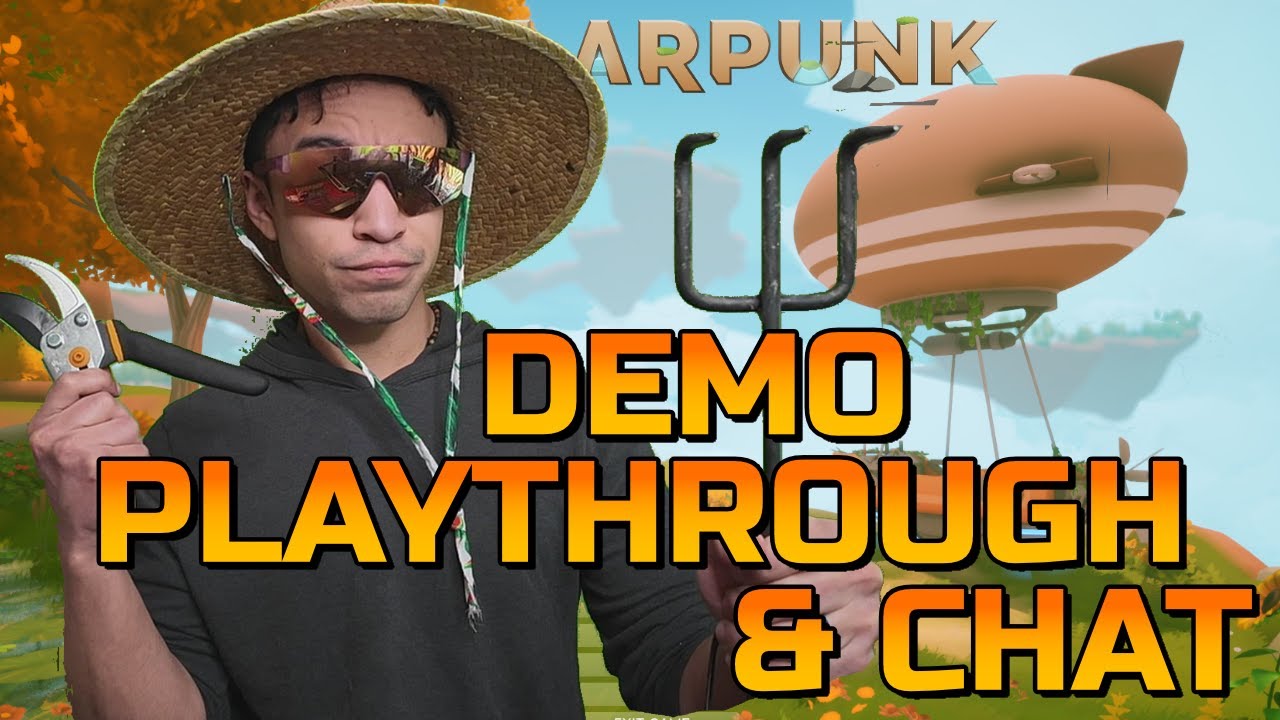 Full Playthrough of the Solarpunk Demo | Friendly Chat Over Solarpunk