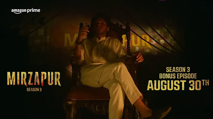 Mirzapur Season 3 Bonus Episode || Date Announcement ||