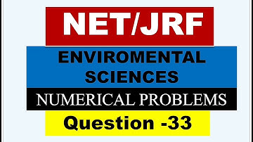 NTA  UGC NET environmental sciences | numerical questions | biostatistics | mind mapping | nta ugc