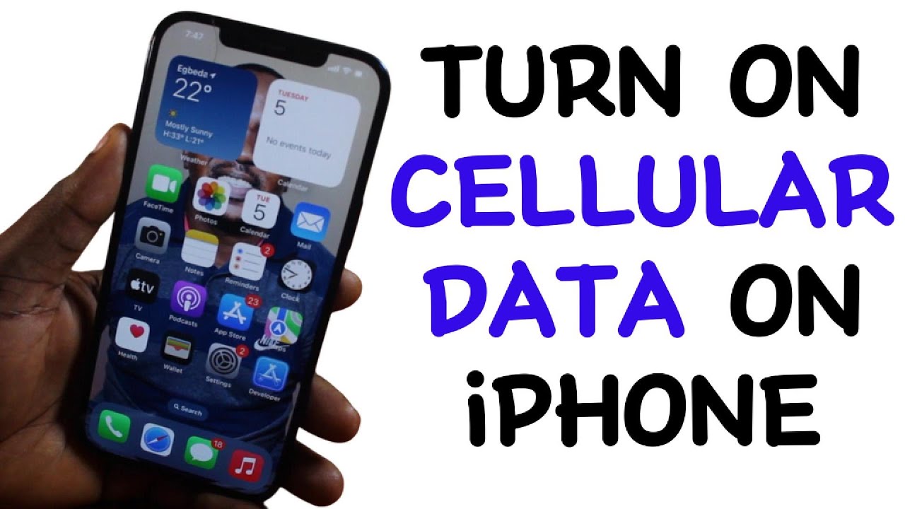 How to Turn on Cellular Data on iPhone