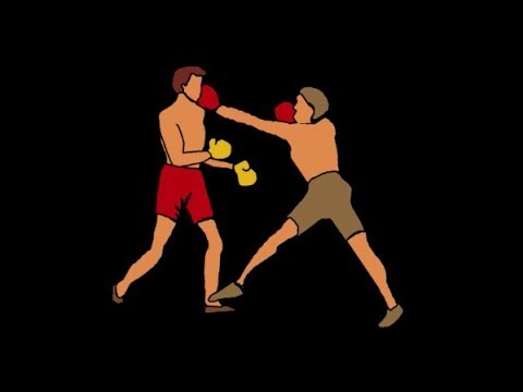 EADWEARD MUYBRIDGE (1830 - 1904), ZOOPRAXISCOPE , BOXING ( 3D, BLENDER)