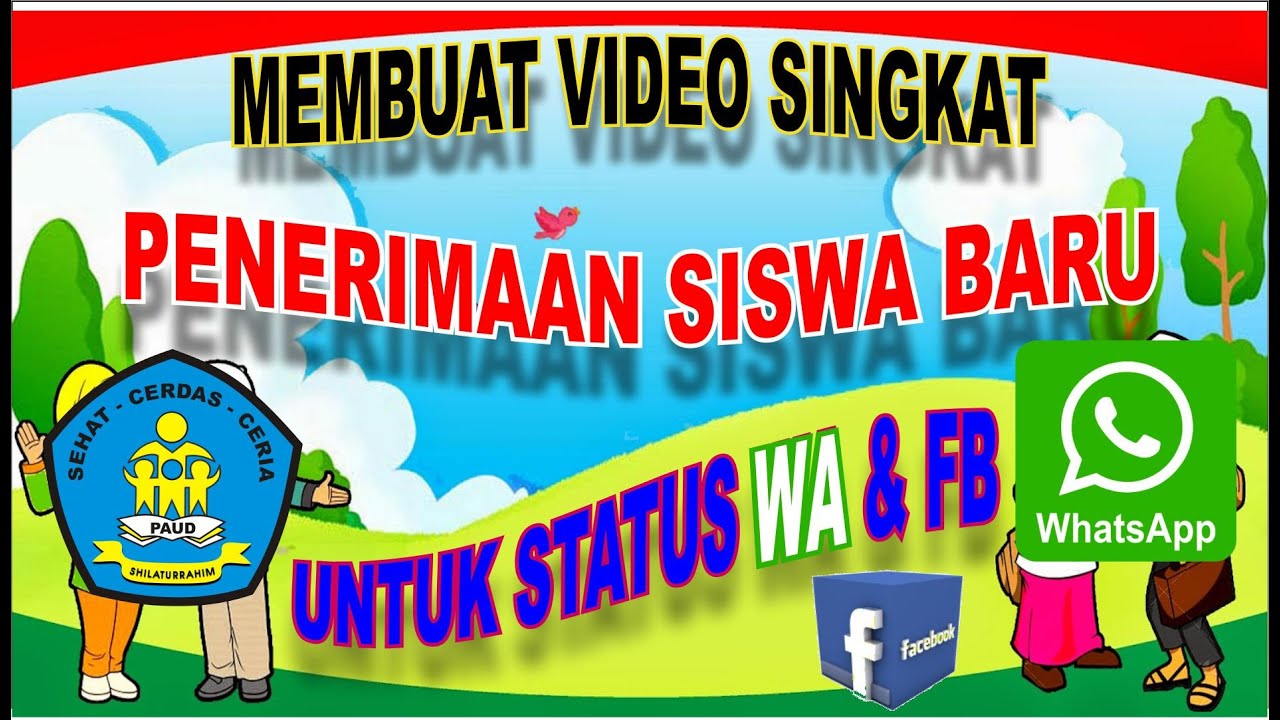 Brosur Digital Penerimaan Siswa Baru Di Status Wa Youtube