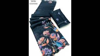 Code 52642 #saree #floraldesign #fancysarees