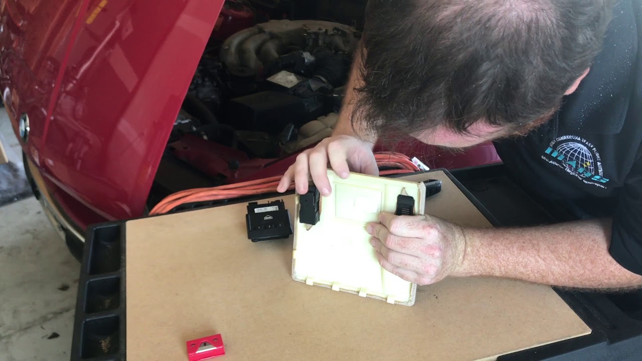 BMW E46 HomeLink Universal Garage Door Retrofit Installation YouTube