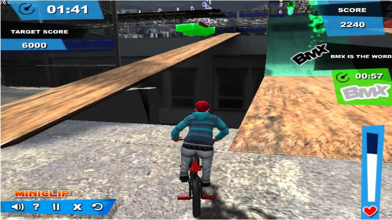 BMX Freestyle Rooftops Challenge Walkthrough YouTube