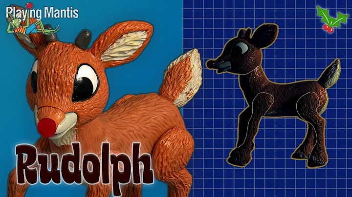 Rudolph the Red Nose Reindeer TOY REVIEW Playing Mantis (2000)
