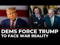 Trump Spreading Blatant Lies Senate Democrats Destroy Trump Over Iran War Strategy US News