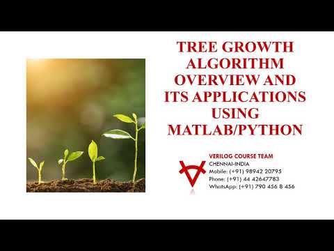TREE GROWTH ALGORITHM OVERVIEW AND ITS APPLICATIONS USING MATLAB-PYTHON
