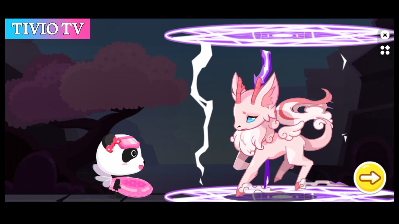 babybus panda's jewel quest adventure part 5 gameplay walkthrough kiki & miumiu save wind god