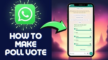 How to Make WhatsApp Poll Vote | How to Create Voting Poll in Whatsapp (Easy 2024 Tutorial)