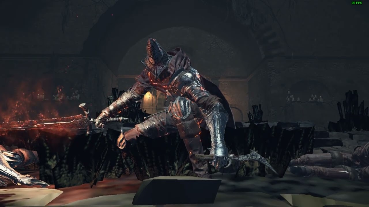 Abyss Watchers Dark Souls 3 Low FPS Boss Fight YouTube