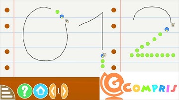 GCompris Numbers Drawing for Kids | Number Games for Kids | Toddler Games with GCompris | GCompris