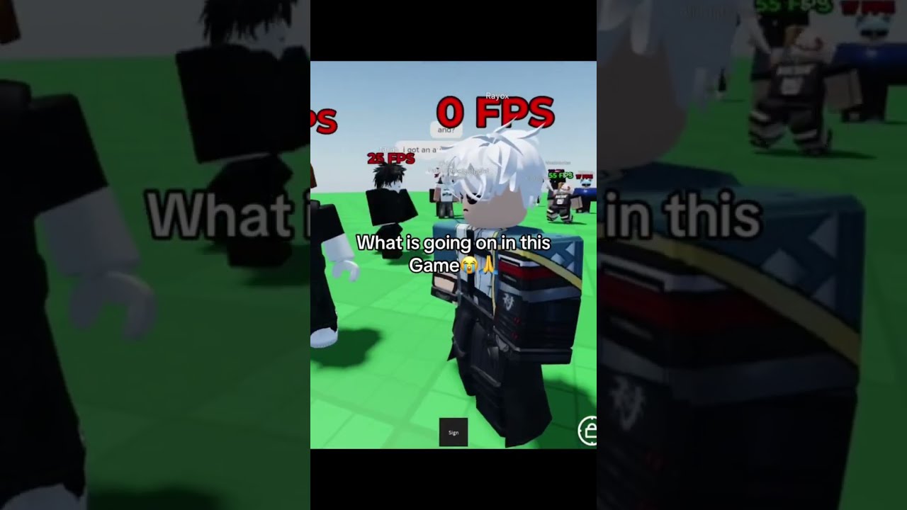 BRO IS REALLY FLEXING 0 FPS WILD Viral Funny Roblox