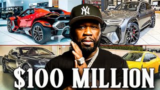 Inside 50 Cent’s $100,000,000 Car Collection – From Bullet Wounds to Bugattis.