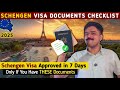 Schengen Visa Documents Checklist Do These Papers First Schengen Visa Documents Checklist Do These Papers First