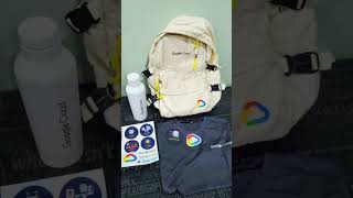 Google Arcade Tropper Swag Reveal 🎁  #googlecloudarcade2025 #googlecloudswags #ArcadeTrooper #gcp
