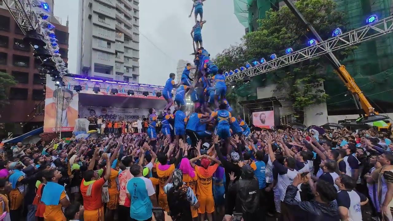 DAHI HANDI 2025: Shocking Falls, Epic Wins, Govindas Battle for Glory & Heartbreak!