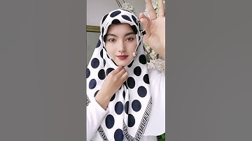 How to wrap hijab? Hijab wearing styles #hijab #hijabstyle #hijabfashion #niqab