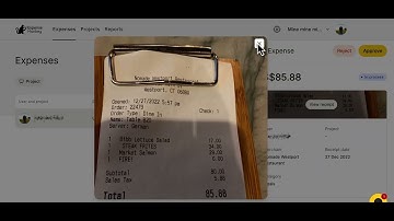 Create a new expense using ExpenseMonkey