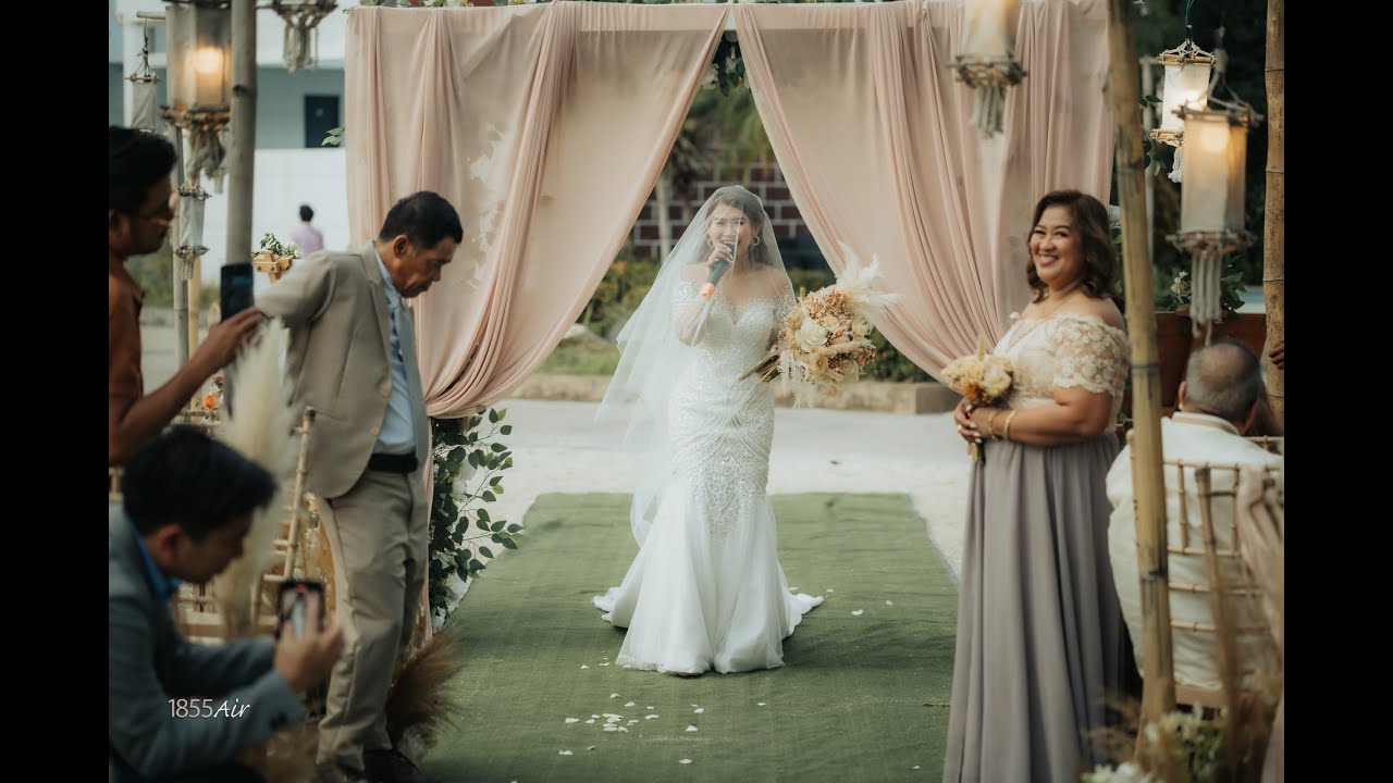 HE KNOWS an original wedding song performed by Almira Lat Trinidad The Bride