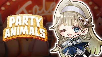 【Party Animals】ぶいすぽのフィジカル王を決める/つな、のあちゃん、れんくん、めと、あかちゃん【ぶいすぽっ！/英リサ】