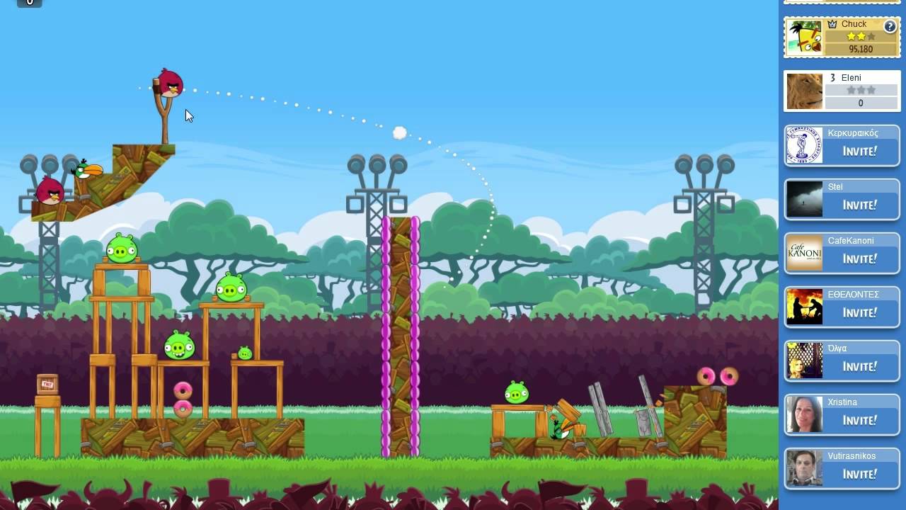 Angry Birds Friends - Level 6 - Week 93 - Week 94 - Weekly Winter Tournament No power ups