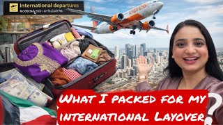 Finally , I Got an International Layover 🤩✈️// Everything shared about international layover 🤑
