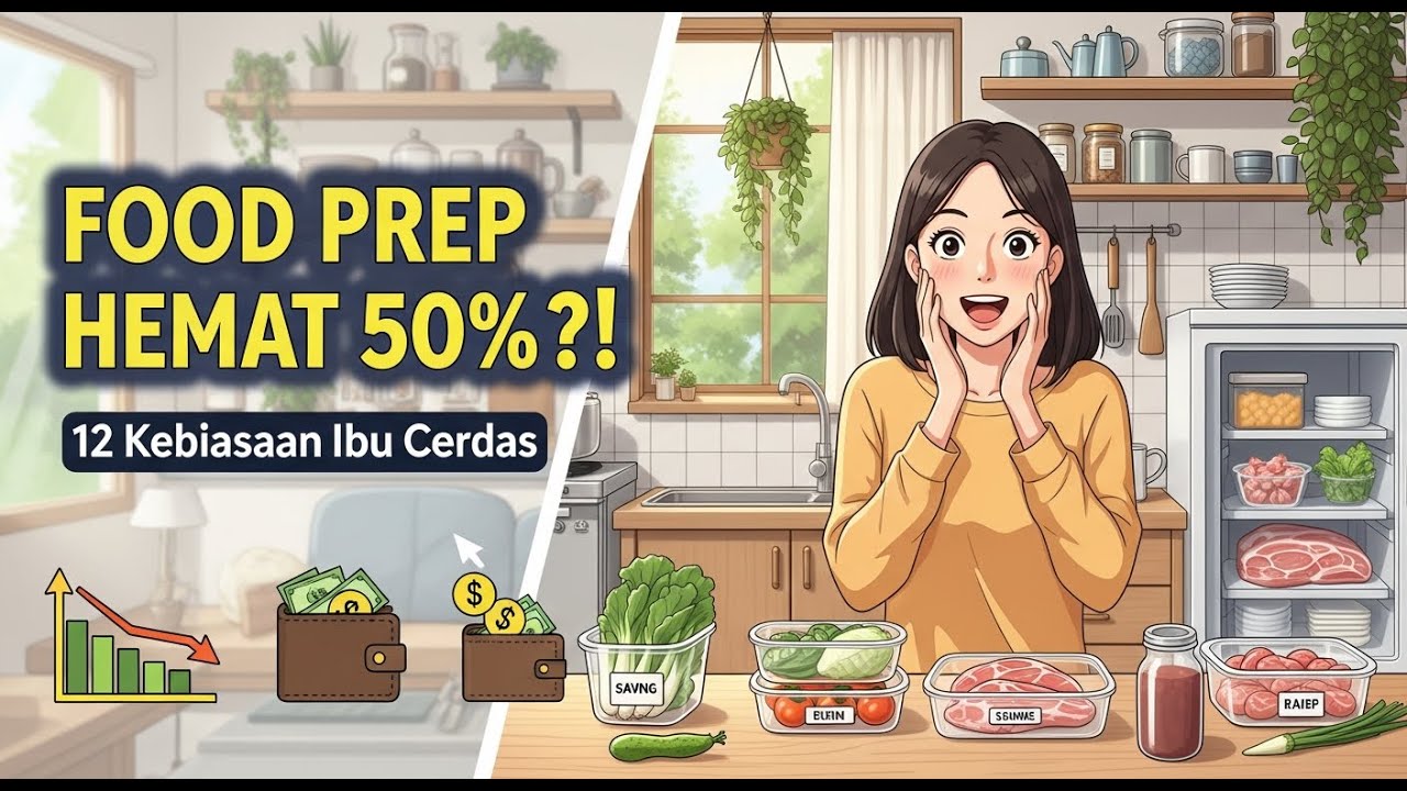 12 Kebiasaan food prep yang memangkas uang belanja hingga 50%
