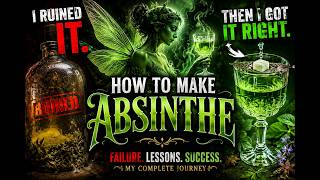 How to Make Absinthe at Home — I Ruined My First Batch, Then Got It Right