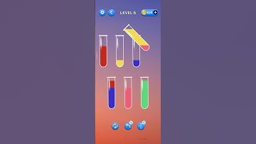 Water sort puzzles|| Level:- 6|| #puzzlegame #watersortpuzzle #puzzle #gaming