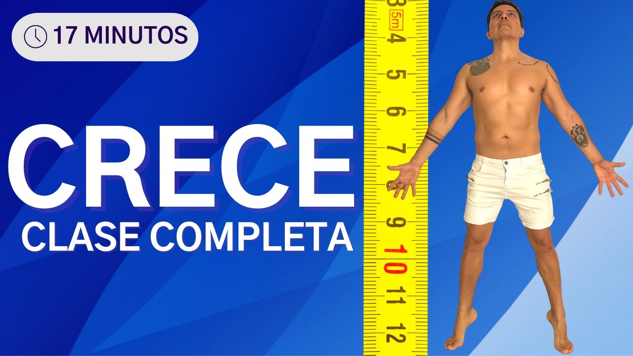 Estiramientos para CERCER de ESTATURA | 17 min | 12 posturas de yoga