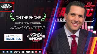 ESPN's Adam Schefter breaking down Eagles vs Giants NFL Divisional Round | 97.5 The Fanatic