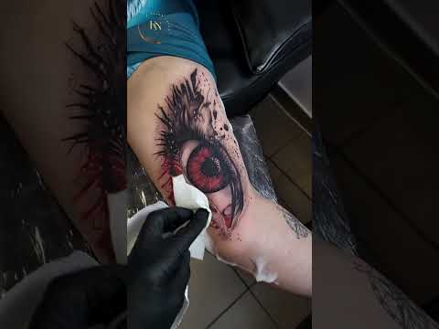 وشم عين مشعه Tattoo تاتوبدن تتو Tattooideas Tattoorevue Tattoolover Taboothetatto تاتو دائم 