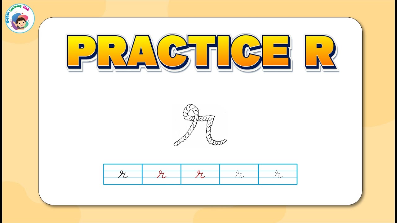 Practice R PRACTICE R | Write Alphabets | Learn Alphabets | ABC | Alphabets | Fun ...