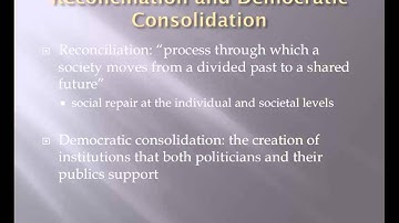 474 - Democratization - Week 6 - Part 1