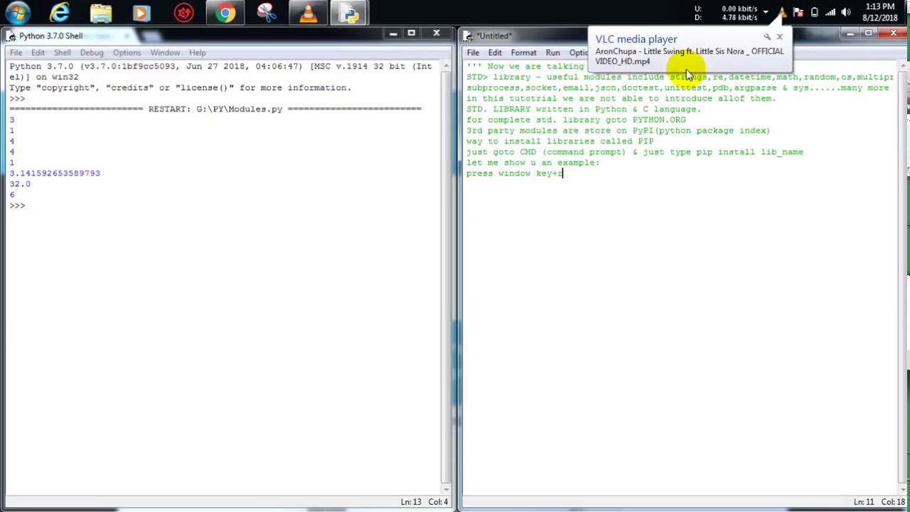More about Standard Library & PIP in the Python Programming || mr_it ...