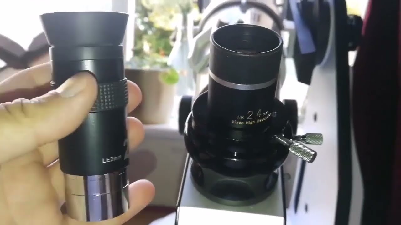 Amazing Vixen HR 2.4mm Planetary Eyepiece / Skywatcher ED80 Pro
