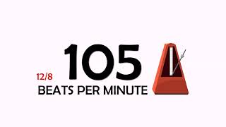 105 BPM 12/8 Metronome