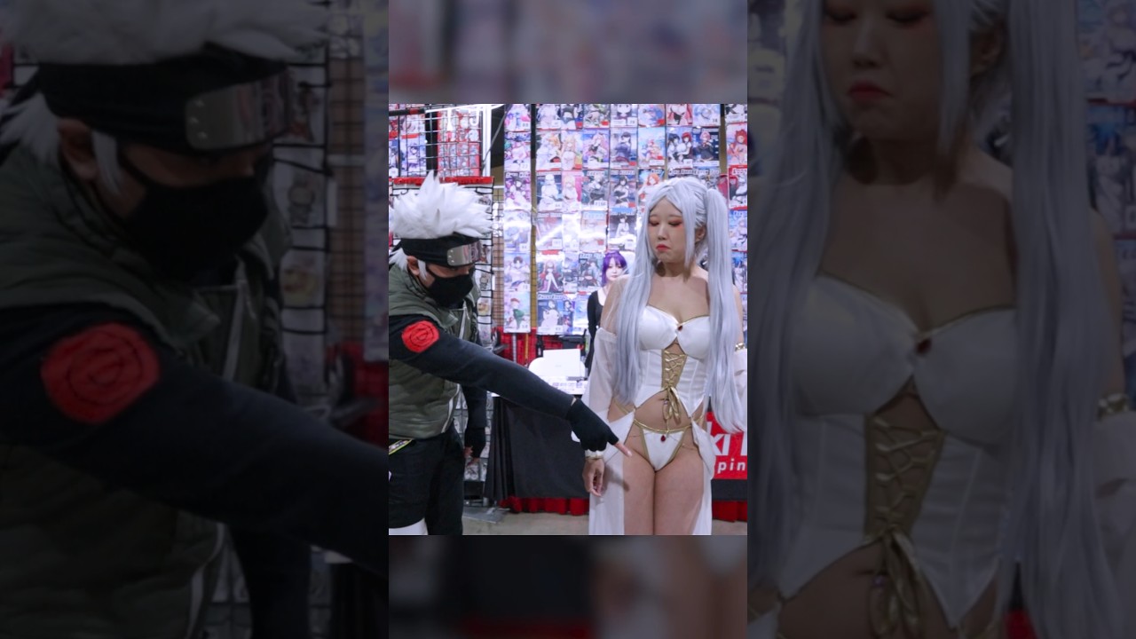 Kakashi tries bullying grandma Frieren 🪄 #kakashi #frieren #cosplay