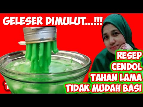Resep Cendol Tahan Lama