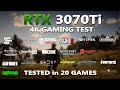 RTX 3070Ti - Gaming Benchmark Test | 4K Gaming Test | Tested in 20 games | Acer Nitro 5 |