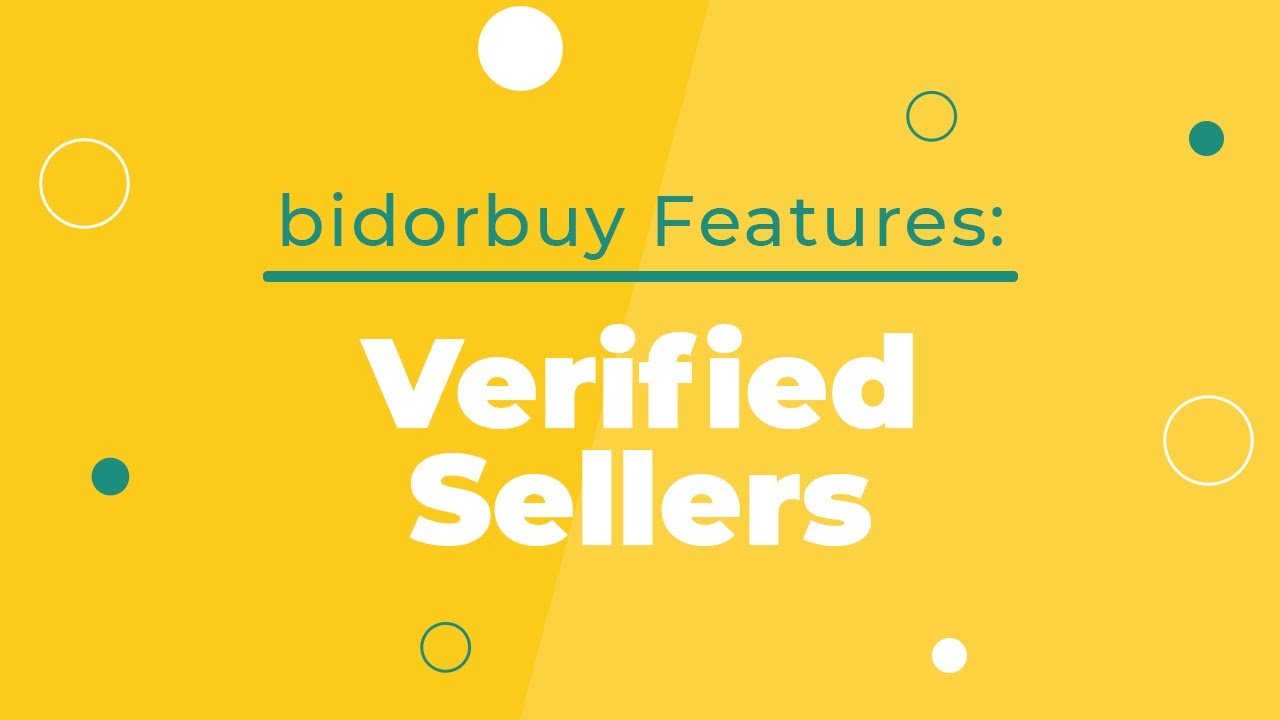 Features Video - Verified sellers