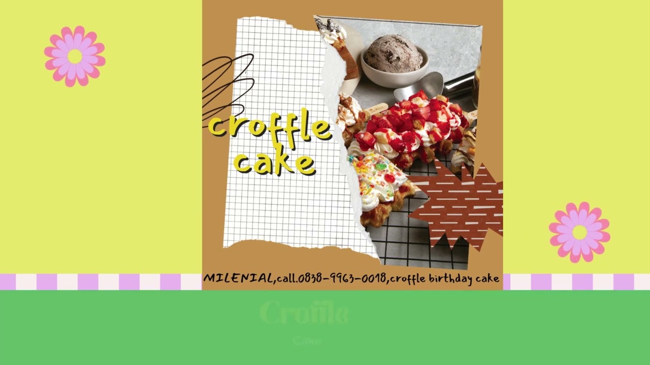 croffle cake new experience