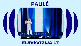 Eurovizija.lt 2026 Paulė Sako